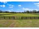 Fenced pasture, a well-maintained field ideal for livestock or equestrian pursuits at 12424 Sw 140Th Loop, Dunnellon, FL 34432