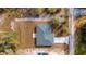 Aerial view of home with a large yard at 13495 Sw 114Th Ln, Dunnellon, FL 34432