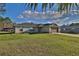 Charming one-story home with a well-maintained lawn, landscaping, and a two-car garage at 14 Hemlock Loop Court, Ocala, FL 34472