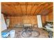 Interior view of the shed, offering a spacious storage solution and organization for tools and equipment at 5041 Ne 4Th St, Ocala, FL 34470