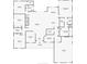 Detailed floor plan showcasing layout of bedrooms, bathrooms, and living spaces at 7432 Ne 26Th Ave, Ocala, FL 34479