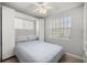 Spare bedroom features a Murphy bed to maximize space and natural light at 9770 Sw 97Th Pl, Ocala, FL 34481