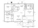 Detailed floor plan layout showcasing the room dimensions, and the overall layout of the home at 10069 Sw 140Th Ave, Dunnellon, FL 34432