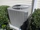 Modern air conditioning unit surrounded by lush greenery, ensuring efficient cooling at 13686 Sw 111Th Ave, Dunnellon, FL 34432