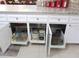 Kitchen cabinets with pull-out shelves offer easy storage and organization at 13686 Sw 111Th Ave, Dunnellon, FL 34432