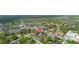 An aerial view of the property highlighting the surrounding community and nearby amenities at 1818 Se Lake Weir Ave, Ocala, FL 34471