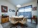 Cozy breakfast nook with an octagonal table, perfect for casual dining at 4941 Nw 32 Street, Ocala, FL 34482