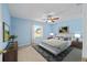Comfortable bedroom with carpet flooring and ample natural light at 9575 Sw 92Nd Street Rd, Ocala, FL 34481