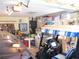 Spacious garage interior with storage solutions, laundry, and room for a golf cart at 11792 Sw 137Th Loop, Dunnellon, FL 34432
