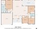 Detailed floor plan of a 1748 sq ft home, including room dimensions and layout at 13180 Sw 80Th St, Dunnellon, FL 34432