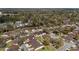 Aerial view of a charming neighborhood with tree-lined streets and well-maintained homes at 3616 Ne 17Th Ln, Ocala, FL 34470
