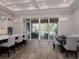 Bright kitchen with an island, stainless steel appliances, and plenty of natural light at 7635 Nw 33Rd Pl, Ocala, FL 34482