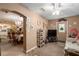 Living room with tile floor and view to dining room and kitchen at 8533 Sw 93Rd Pl # C, Ocala, FL 34481