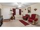 Living room with carpet flooring, traditional furnishings, and natural light at 8533 Sw 93Rd Pl # C, Ocala, FL 34481