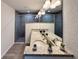 Modern bathroom features a double granite vanity, large mirror, and glass shower stall at 1370 Sw Obee Ridge Rd, Dunnellon, FL 34432