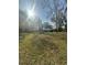 Lawn of a large backyard with mature trees, bathed in sunlight, perfect for gardening and Gathering gatherings at 13949 Se 53Rd Ave, Summerfield, FL 34491