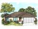 Charming single-story home with a neutral facade, attached garage, and a well-manicured lawn at 17672 Sw 112Th Ln, Dunnellon, FL 34432