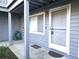 Exterior of the condominium shows covered entryway with convenient access and modern features at 20800 River Dr # A17, Dunnellon, FL 34431