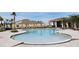 The pool offers zero entry, sundeck and nearby clubhouse amenities for a great staycation at 4250 Sw 53Rd Lane Rd, Ocala, FL 34474