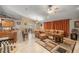 Inviting living room with an open floorplan perfect for entertaining friends and Gathering at 4320 Sw 112Th St, Ocala, FL 34476
