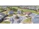 Aerial view of homes in a golf course community at 5111 Nw 35Th Pl, Ocala, FL 34482
