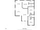 Layout of home with the kitchen, living room, dining area, bedrooms, and bathrooms at 811 Niles St, Daytona Beach, FL 32114