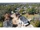 Aerial view of several homes under construction, highlighting the development and surrounding neighborhood at 912 Se 6Th St, Ocala, FL 34471