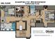 Second floor plan highlighting bedrooms, bathrooms, walk-in closets, laundry room and other amenities at 912 Se 6Th St, Ocala, FL 34471