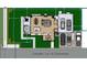 CampAlto floor plan of Lots 1 and 2 showing dimensions, interior layout, and garage with driveway parking at 912 Se 6Th St, Ocala, FL 34471