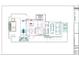 Floor plan featuring a patio with pool and outdoor dining area, and a three-car garage at 912 Se 6Th St, Ocala, FL 34471
