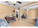 Bedroom with a view of another room, as well as ample area for working at 1192 Ne 130Th Ter, Silver Springs, FL 34488