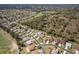 Overhead view of homes in the community with manicured lawns and tree-lined streets at 15304 Sw 15Th Terrace Rd, Ocala, FL 34473