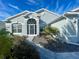 Charming single-story home features a well-maintained front yard and decorative architectural details at 15702 Sw 16Th Avenue Rd, Ocala, FL 34473