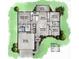 Hemlock II floorplan with living area of 1,453 sqft. and a garage of 469 sqft. and Lanai 128 sqft at 2 Hemlock Ter Dr, Ocala, FL 34472