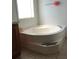 Corner bathtub with side panel and a tiled surround in the main bathroom at 2061 Nw 165Th Court Rd, Dunnellon, FL 34432
