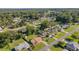 A lovely aerial view shows lush green lawns and tree-lined streets in a quiet residential neighborhood at 22 Banyan Dr, Ocala, FL 34472