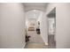Hallway leading into the living room and bedrooms at 5537 Se 91St Pl, Ocala, FL 34480