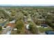 Spacious neighborhood aerial view with diverse homes and lush green trees in a tranquil community at 6718 Cherry Rd, Ocala, FL 34472
