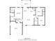 Detailed floor plan showcasing the layout of this 1473 sq. ft. home with a screened porch and garage at 6718 Cherry Rd, Ocala, FL 34472