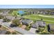 Beautiful aerial featuring golf course views and elegant homes with landscaping at 6865 Sw 97Th Terrace Rd, Ocala, FL 34481