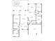 Detailed floor plan showcasing the layout of the home, including the Primary bedroom, kitchen, and garage at 6865 Sw 97Th Terrace Rd, Ocala, FL 34481