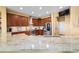 Beautiful kitchen featuring granite countertops, stainless steel appliances, and ample cabinet space at 6865 Sw 97Th Terrace Rd, Ocala, FL 34481