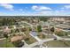 Expansive aerial view of a residential community with varied home styles and lush, green surroundings at 10400 Sw 50Th Ct, Ocala, FL 34476