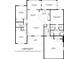 Detailed floor plan of a 1,559 square foot home, showcasing the layout of rooms and spaces at 3407 Melbourne Ln, The Villages, FL 32163