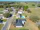 An aerial view of a delightful home with a private pool and landscaped backyard in a friendly neighborhood at 4541 Se 30Th St, Ocala, FL 34480