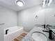 Bathroom features double vanity, granite countertops, and a separate soaking tub at 4541 Se 30Th St, Ocala, FL 34480