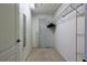 A carpeted walk-in closet with metal shelving at 5037 Sw 109Th Loop, Ocala, FL 34476