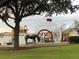 Festive Christmas displays create a cheerful and inviting outdoor setting for community gatherings at 9458 Sw 93Rd Loop, Ocala, FL 34481