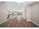 Spacious open layout combining the living room and kitchen, ideal for modern living and entertaining at 217 Oak Lane Cir, Ocala, FL 34472