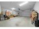 A spacious two car garage providing ample room for vehicle parking and storage at 3010 Sw 137Th Pl, Ocala, FL 34473
